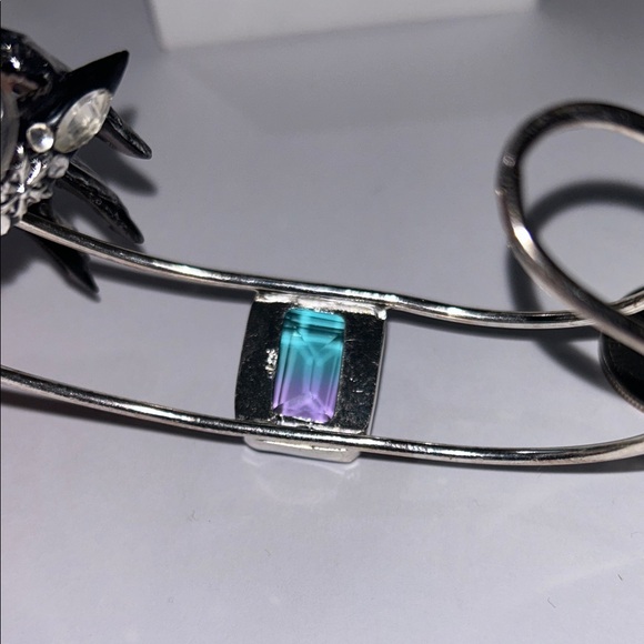 925 Silver Bracelet with Multicolor Gemstone - Picture 4 of 4